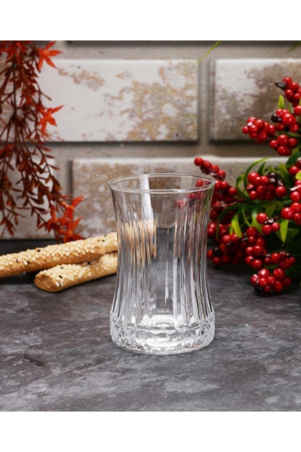 Pasabahce Elysia Premium Turkish Tea Glasses - Set of 6 - TryAladdin