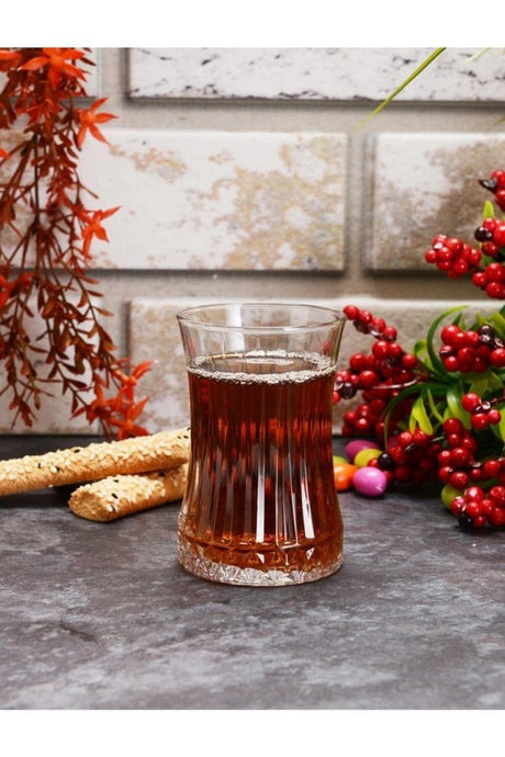 Pasabahce Elysia Premium Turkish Tea Glasses - Set of 6 - TryAladdin