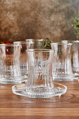 Pasabahce Elysia Professional 12 - Piece Turkish Tea Glass Set - 12 PC - TryAladdin