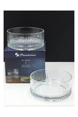 Pasabahce Elysia Professional Crystal Snack & Nut Serving Bowl Set - 2 x 510ml - TryAladdin