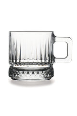 Pasabahce Elysia Professional Glass Tea & Coffee Mug Set - 195ml - TryAladdin