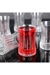 Pasabahce Elysia Professional Turkish Tea Glass Set - 12 - Piece, 170cc - TryAladdin