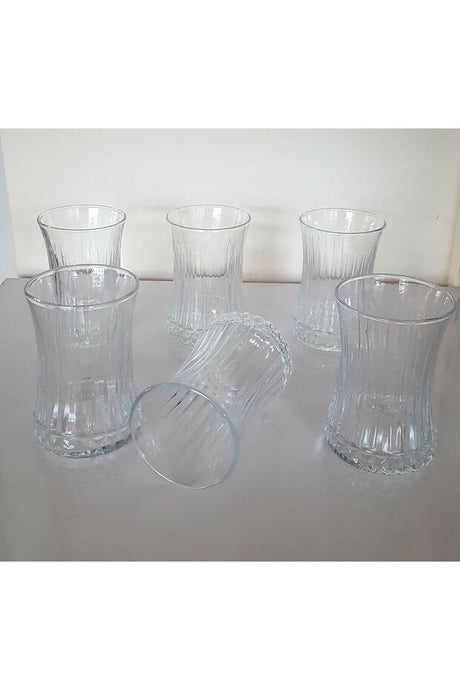 Pasabahce Elysia Professional Turkish Tea Glasses Set - 6 x 170ml - TryAladdin
