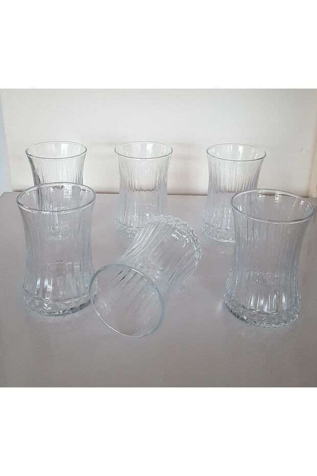 Pasabahce Elysia Professional Turkish Tea Glasses Set - 6 x 170ml - TryAladdin