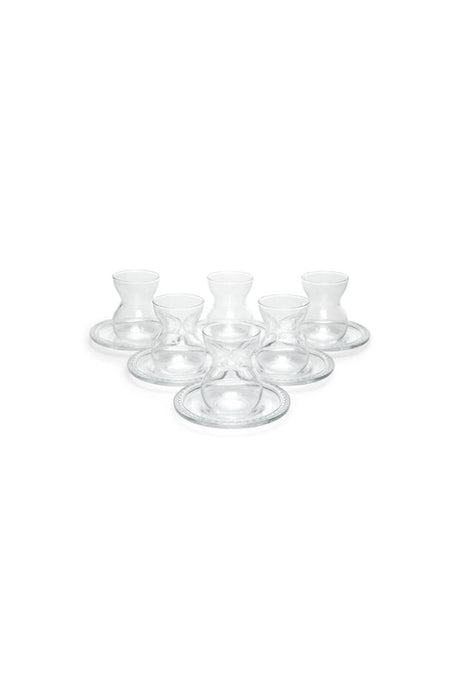 Pasabahce Ethnic Turkish Tea Glassware Set - 12 Piece - TryAladdin