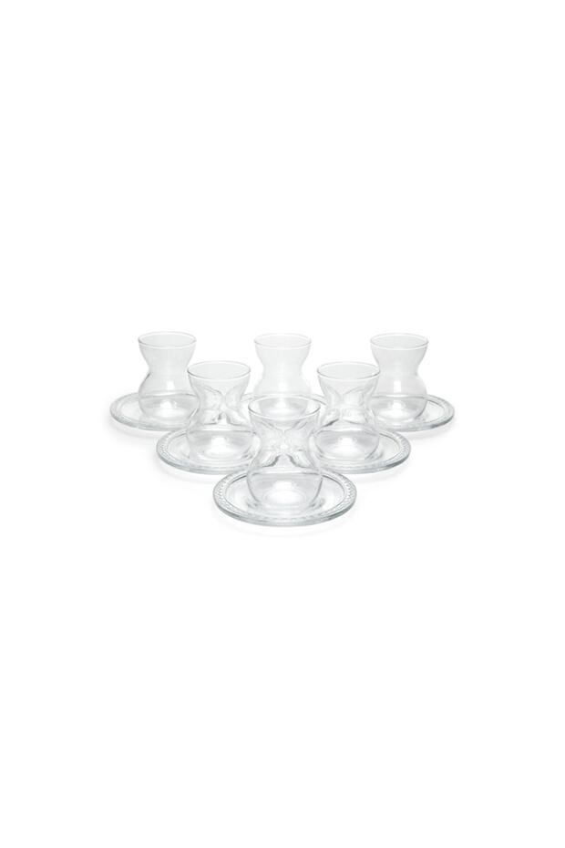 Pasabahce Ethnic Turkish Tea Glassware Set - 12 Piece - TryAladdin