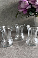 Pasabahce Incebelli Classic Turkish Tea Glasses - 6 - Piece 125ml Set - TryAladdin