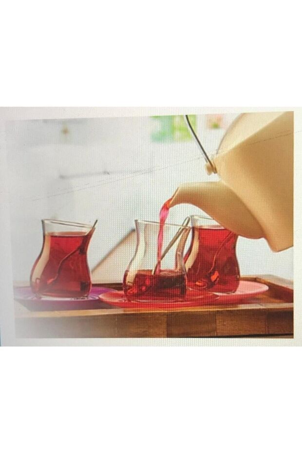 Pasabahce Kozaan Premium Turkish Tea Glass Set - 6 Pieces - TryAladdin