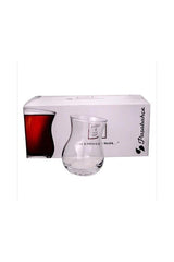 Pasabahce Kozan Professional Angled Turkish Tea Glass Set - Set of 6 - TryAladdin