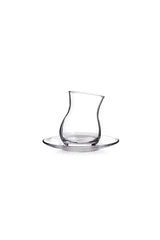 Pasabahce Kozan Professional Angled Turkish Tea Glass Set - Set of 6 - TryAladdin