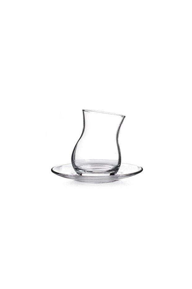 Pasabahce Kozan Professional Angled Turkish Tea Glass Set - Set of 6 - TryAladdin