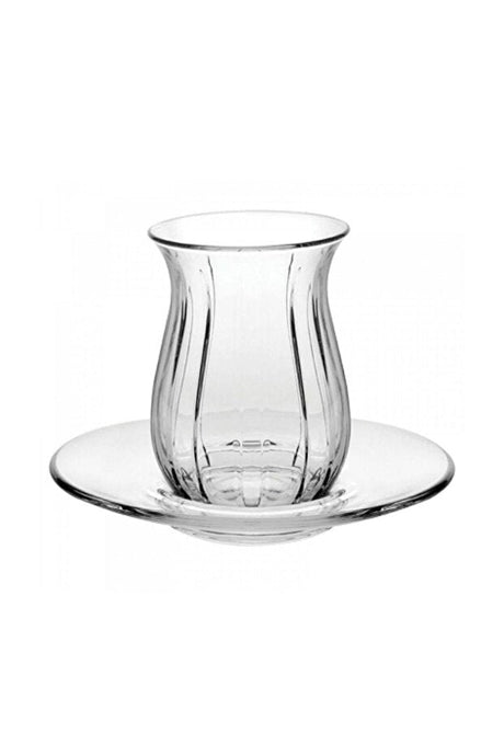 Pasabahce Linka Professional Turkish Tea Set - 12 - Piece 138cc - TryAladdin