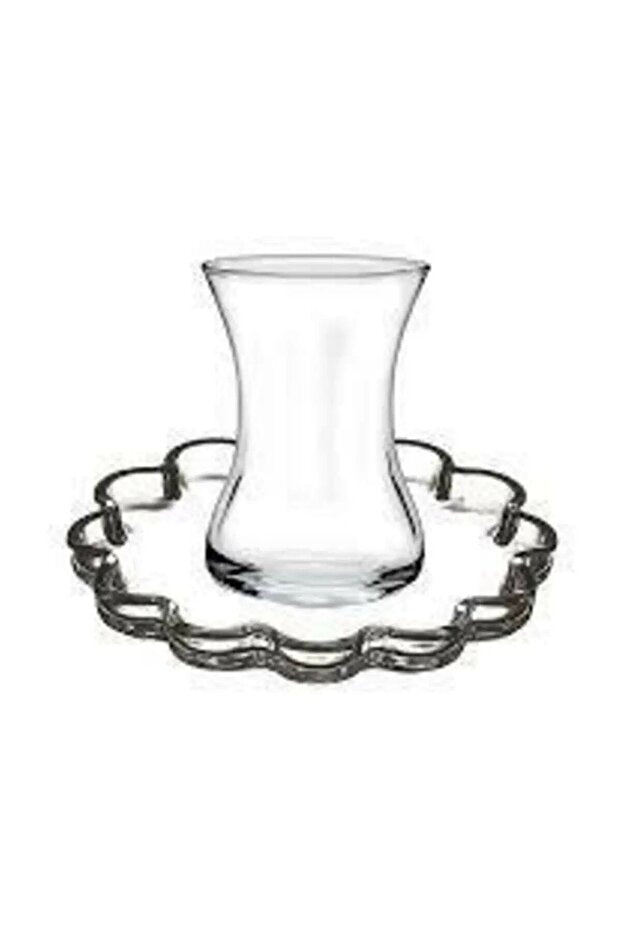 Pasabahce Melis Turkish Tea Glass Set - 12 Piece Professional Bulk - TryAladdin