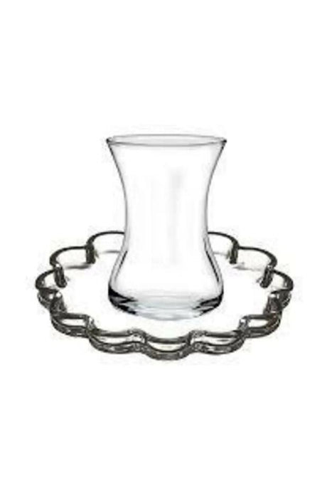 Pasabahce Melis Turkish Tea Glass Set - 12 Piece Professional Bulk - TryAladdin