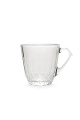 Pasabahce Mercan Professional Handled Glass Tea Cups - 6 - Piece Set, 160ml Each - TryAladdin