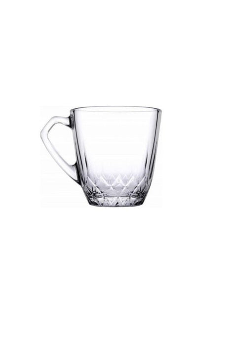 Pasabahce Mercan Professional Handled Turkish Tea Cups - 160ml (5.4 oz) - Set of 6 - TryAladdin