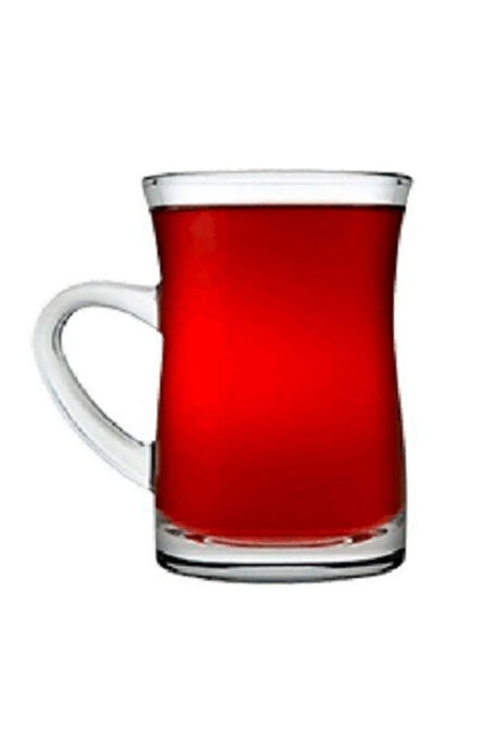 Pasabahce Mila Premium Handled Turkish Tea Glass Set - 145ml - 6 - Pack - TryAladdin