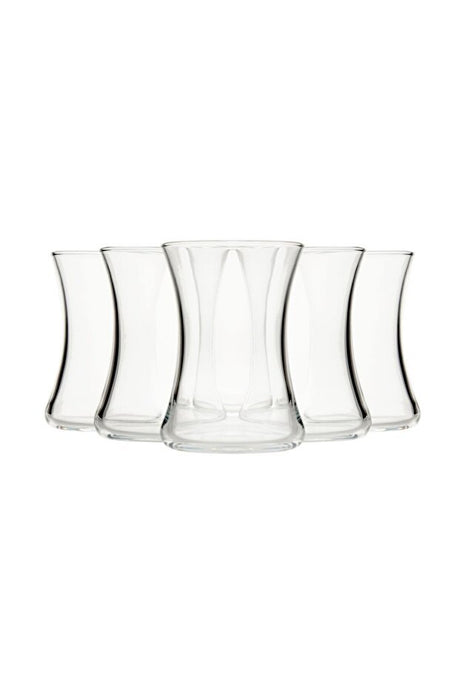 Pasabahce Miss Premium Turkish Tea Glass Set - 6 x 170ml - TryAladdin