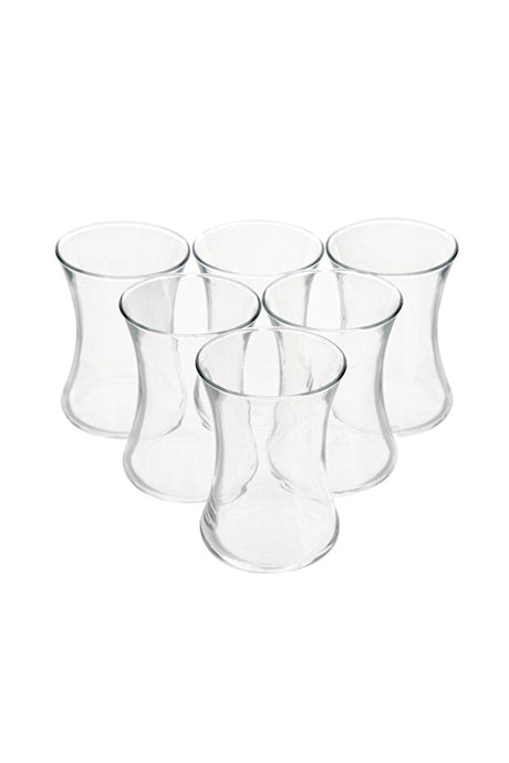 Pasabahce Miss Premium Turkish Tea Glass Set - 6 x 170ml - TryAladdin