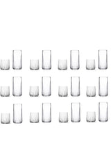 Pasabahce Nova Premium Water & Beverage Glassware Set - 24 Pieces - TryAladdin
