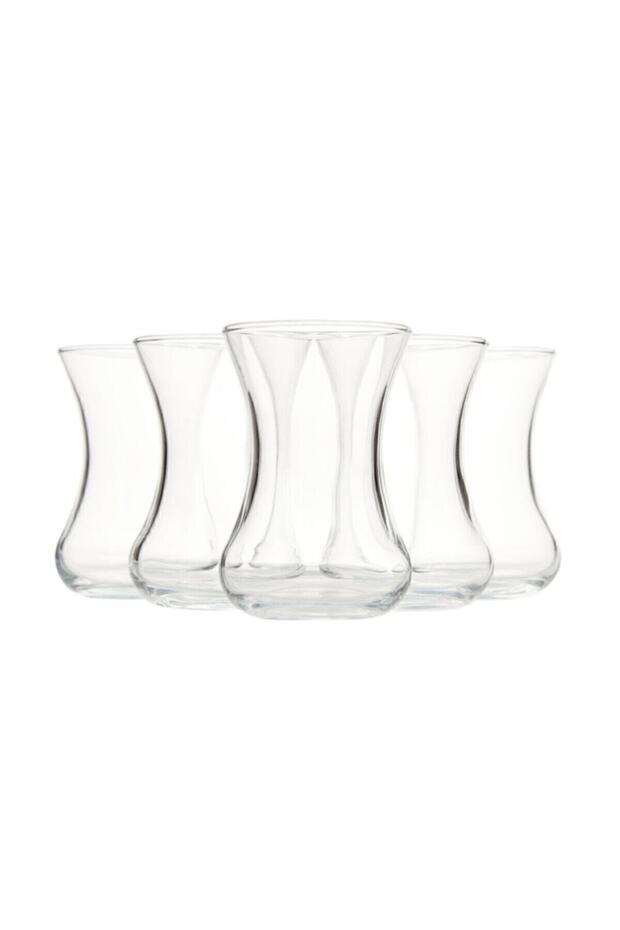 Pasabahce Premium Ince Belli Turkish Tea Glasses - 6 - Piece Set - TryAladdin