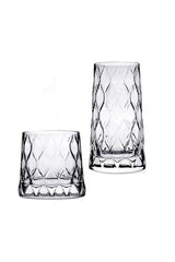 Pasabahce Premium Leafy Design Glass Tumbler Set - 12 - Piece - TryAladdin