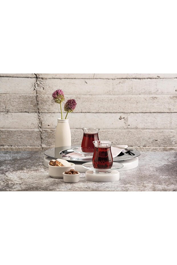 Pasabahce Premium Linka Turkish Tea Glass Set - 12 Piece - TryAladdin
