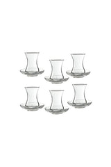 Pasabahce Premium Turkish Tea Glass Set - 12 Pieces - TryAladdin