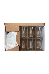 Pasabahce Premium Turkish Tea Glass Set - 12 Pieces - TryAladdin
