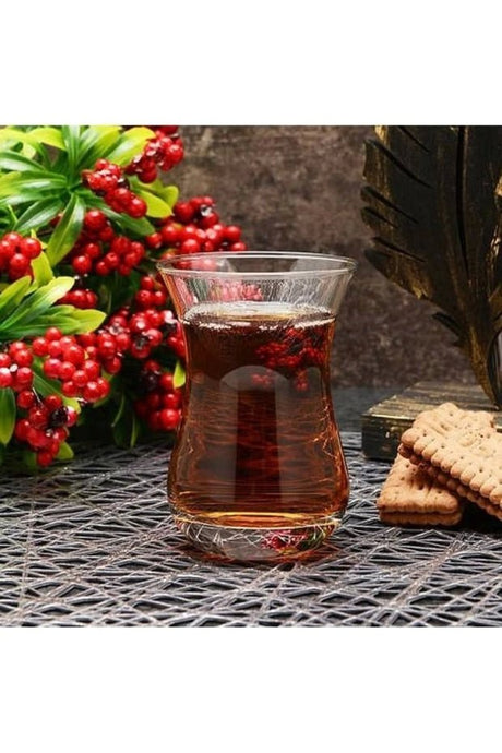 Pasabahce Professional Aida Turkish Tea Glasses - Set of 6 (160ml Each) - TryAladdin