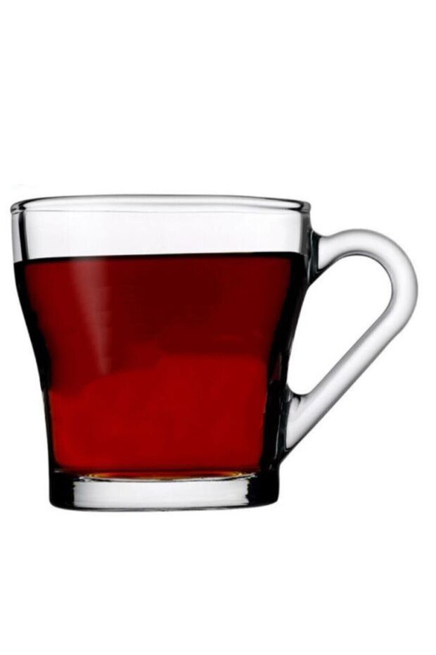 Pasabahce Professional Chroma 55233 Handled Glass Mugs - 12 - Pack - TryAladdin