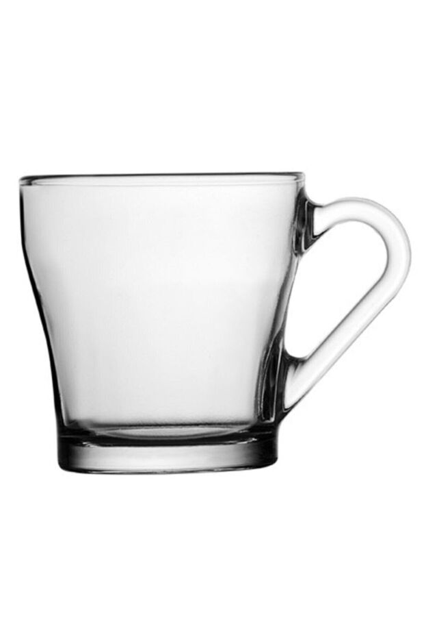 Pasabahce Professional Chroma 55233 Handled Glass Mugs - 12 - Pack - TryAladdin