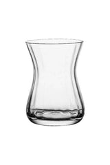 Pasabahce Professional Crystallin 'Bride' Turkish Tea Glass Set - 6 x 120cc - TryAladdin