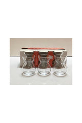 Pasabahce Professional Dantel Turkish Tea Glasses - 145cc, Set of 6 - TryAladdin