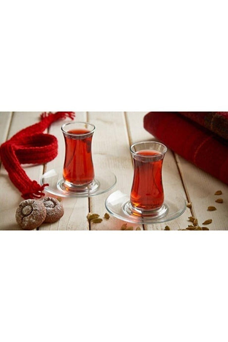 Pasabahce Professional Fit Turkish Tea Glasses - Set of 6 - TryAladdin
