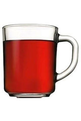 Pasabahce Professional Heavy - Duty Glass Mug Set with Handle - 6 Pack - TryAladdin