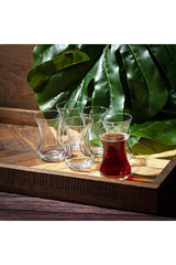 Pasabahce Professional Ince Belli Turkish Tea Glasses - 125ml Set of 6 - TryAladdin