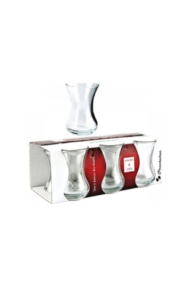 Pasabahce Professional Ince Belli Vefa Turkish Tea Glass Set - 6 Pcs - TryAladdin