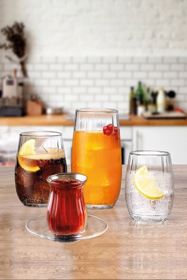 Pasabahce Professional Linka Assorted Glassware Set - 30 Pieces - TryAladdin