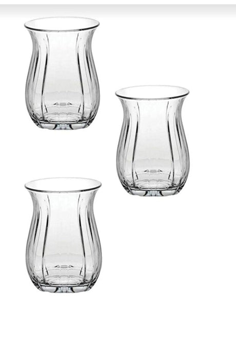 Pasabahce Professional Linka Turkish Tea Glass Set - 3 - Piece - TryAladdin
