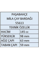 Pasabahce Professional Mila Handled Turkish Tea Glasses - 145cc, 12 - Piece Bulk Set - TryAladdin