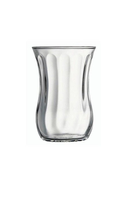 Pasabahce Professional Optic Turkish Tea Glass Set - 120ml, 6 - Piece Wholesale Pack - TryAladdin