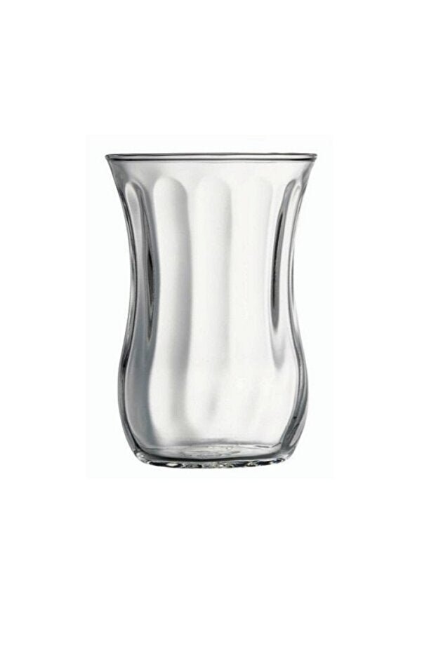Pasabahce Professional Optic Turkish Tea Glass Set - 120ml, 6 - Piece Wholesale Pack - TryAladdin