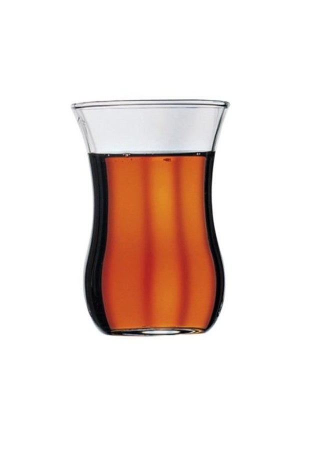 Pasabahce Professional Optic Turkish Tea Glass Set - 120ml, 6 - Piece Wholesale Pack - TryAladdin