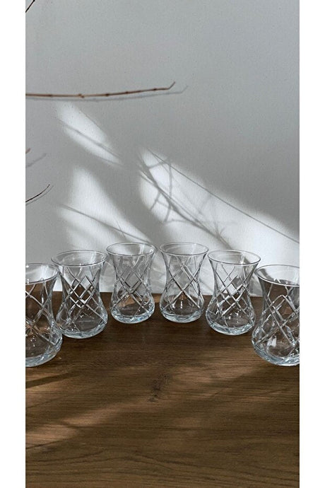 Pasabahce Professional Polo Cut Slender Turkish Tea Glass - Bulk Supply - TryAladdin