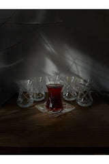 Pasabahce Professional Polo Cut Slender Turkish Tea Glass - Bulk Supply - TryAladdin