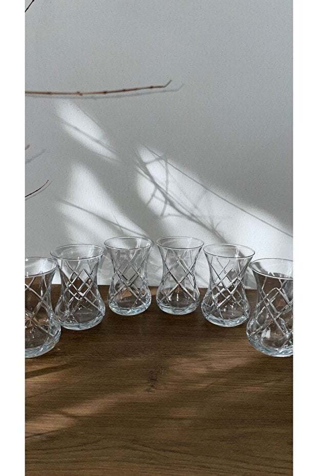 Pasabahce Professional Polo Cut Slender Turkish Tea Glass - Bulk Supply - TryAladdin