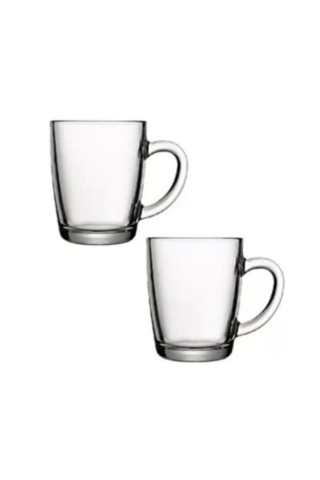 Pasabahce Professional Recycled Handled Turkish Tea Glass Set - 2 - Pack - TryAladdin