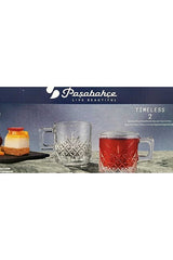 Pasabahce Professional Timeless Handled Drinking Glass Set - 195ml Capacity, 2 - Pack - TryAladdin