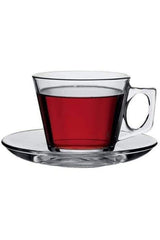 Pasabahce Professional Turkish Coffee Espresso Glass Cup Set - 6 Piece - TryAladdin